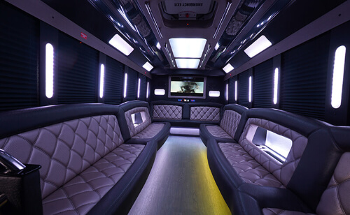 Party bus rentals in Northern California