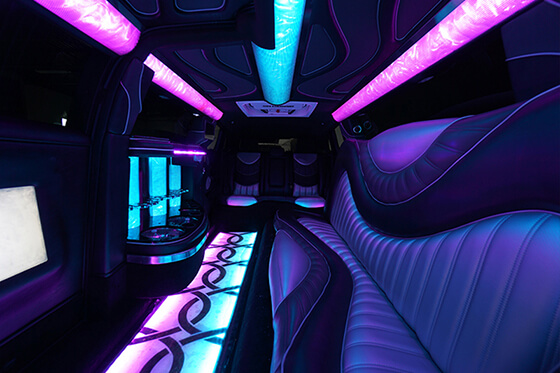 Limo rental with state-of-the-art interiors